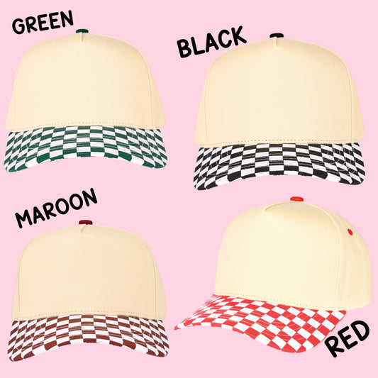 Checker blank hats (SHIPS 3/7)