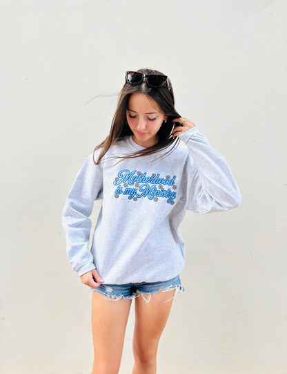 Motherhood embroidered sweatshirts (GILDAN BRAND)