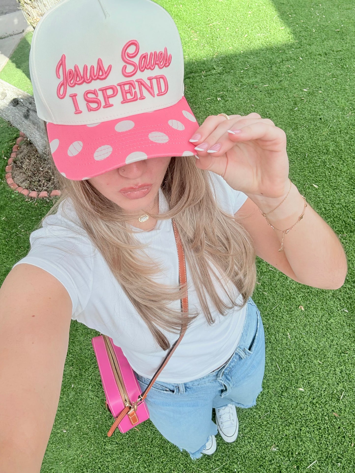 WHOLESALE PREORDER Jesus saves I spend hat (ships 3/10)