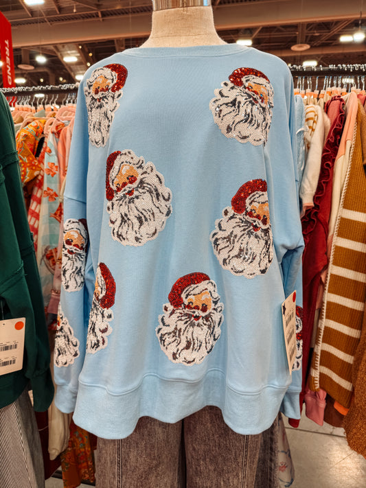 Bling Santa sweatshirt