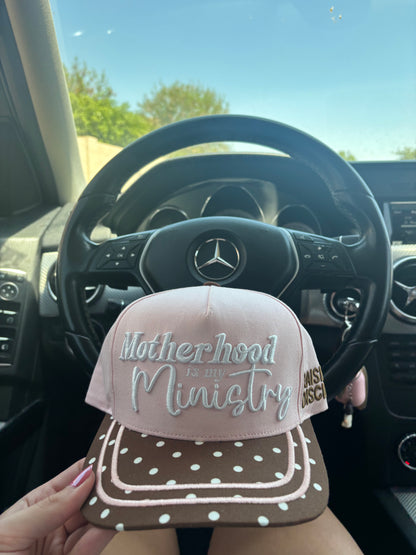 WHOLESALE PREORDER (ships 8/15) mother hood is my ministry- pink