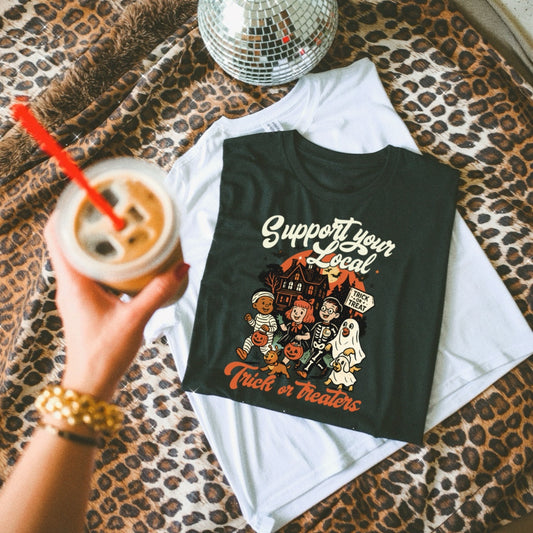 Support your local trick or treaters tee/sweatshirt