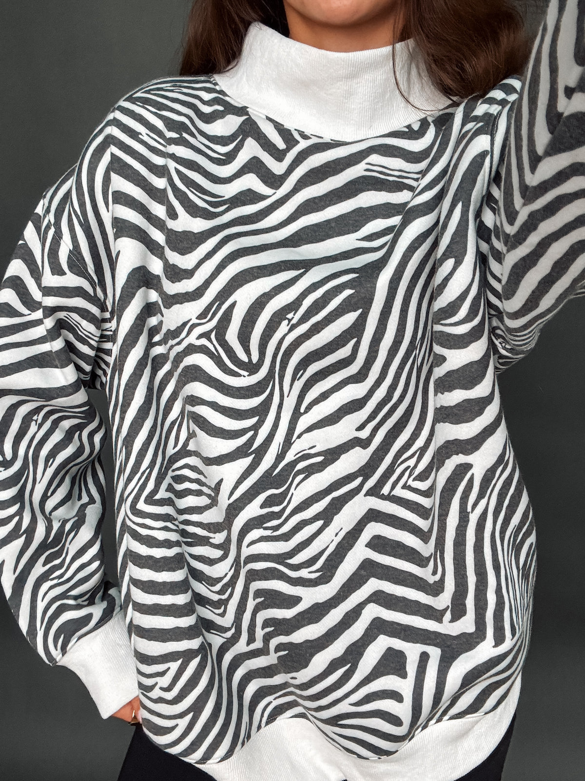 WHOLESALE PREORDER Zebra mocknecks (ships November 26th)