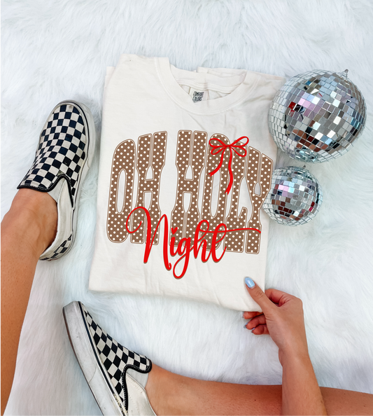 Oh holy night tee