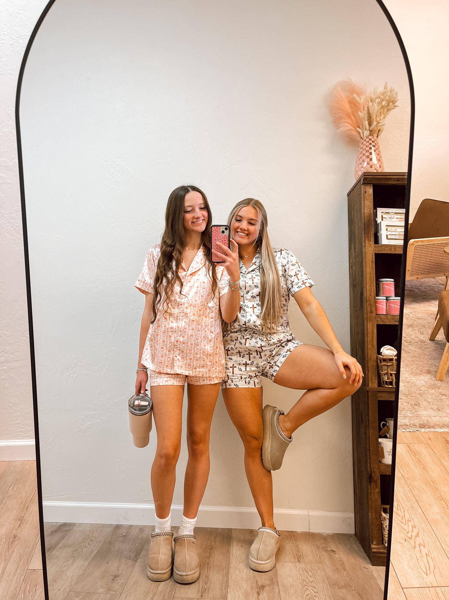 Easter bunny satin pjs