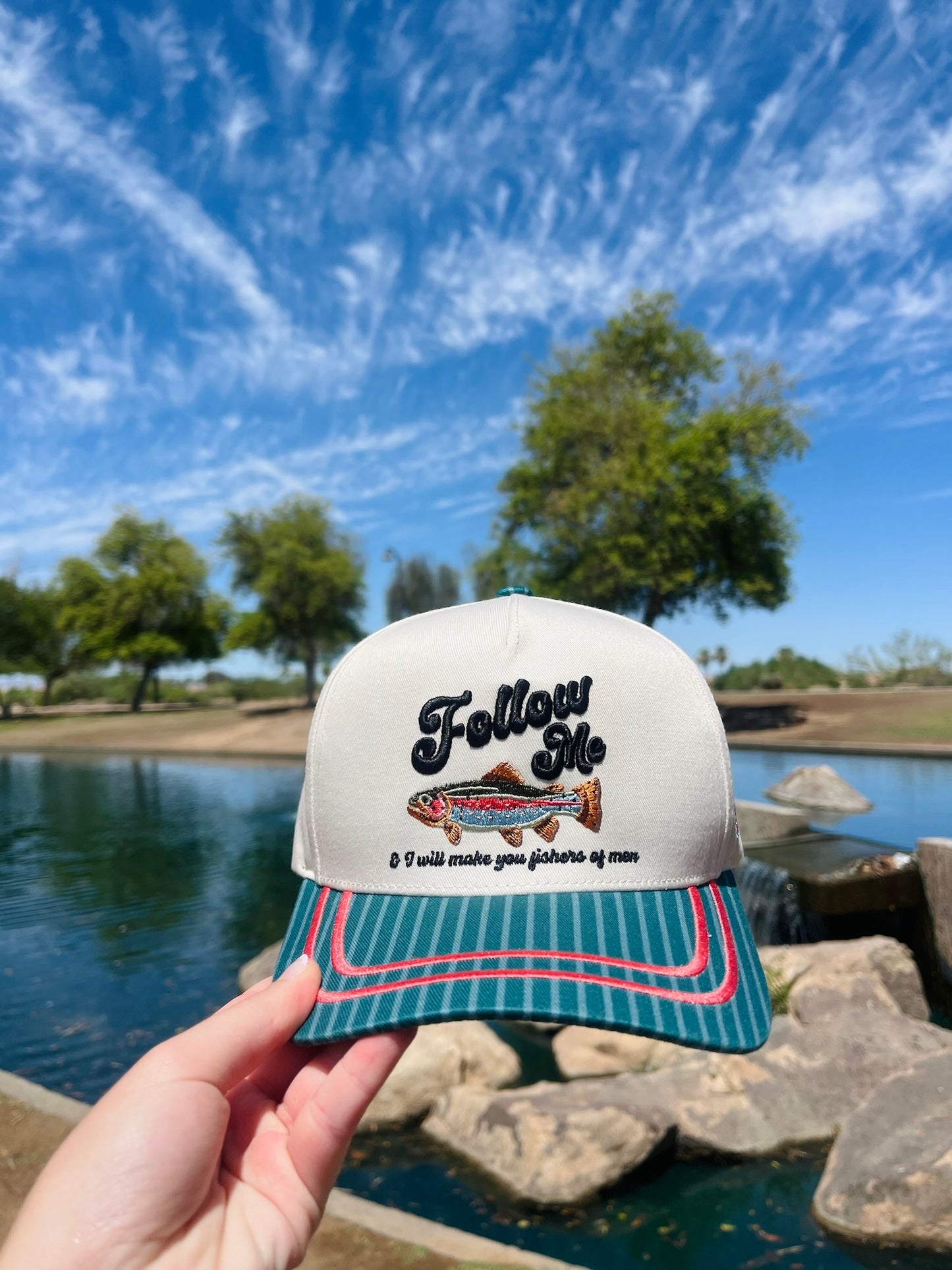 WHOLESALE follow me and i will make you fishers hat (SHIPS 7/11)