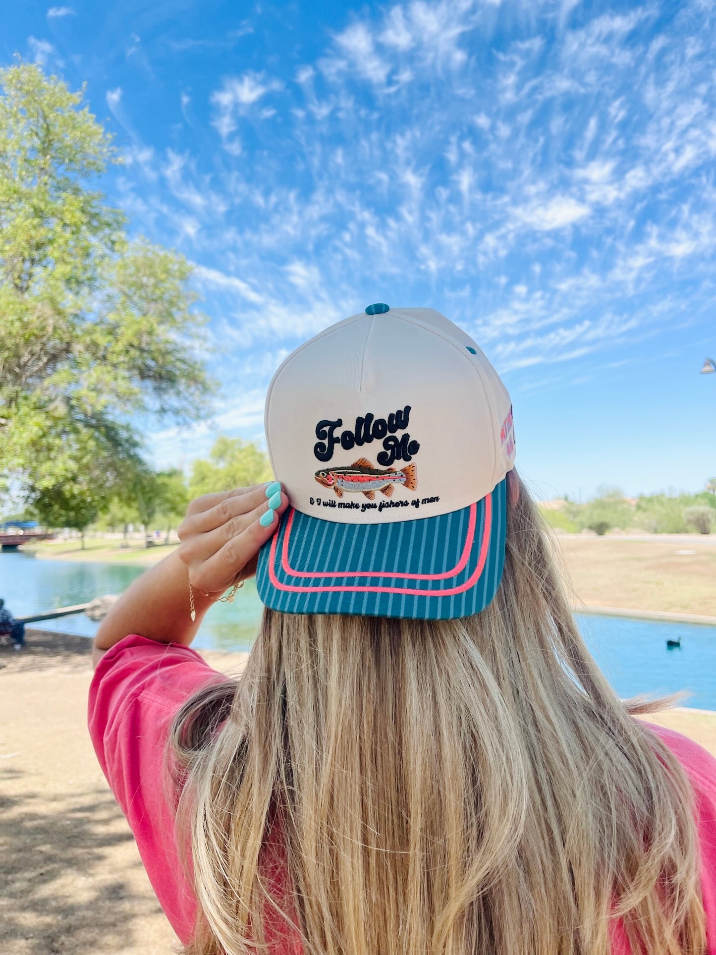 WHOLESALE follow me and i will make you fishers hat (SHIPS 7/11)
