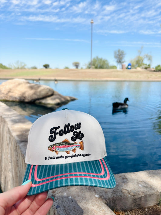 WHOLESALE follow me and i will make you fishers hat (SHIPS 7/11)