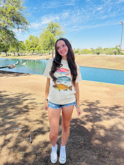 WHOLESALE bright fish comfort colors tee