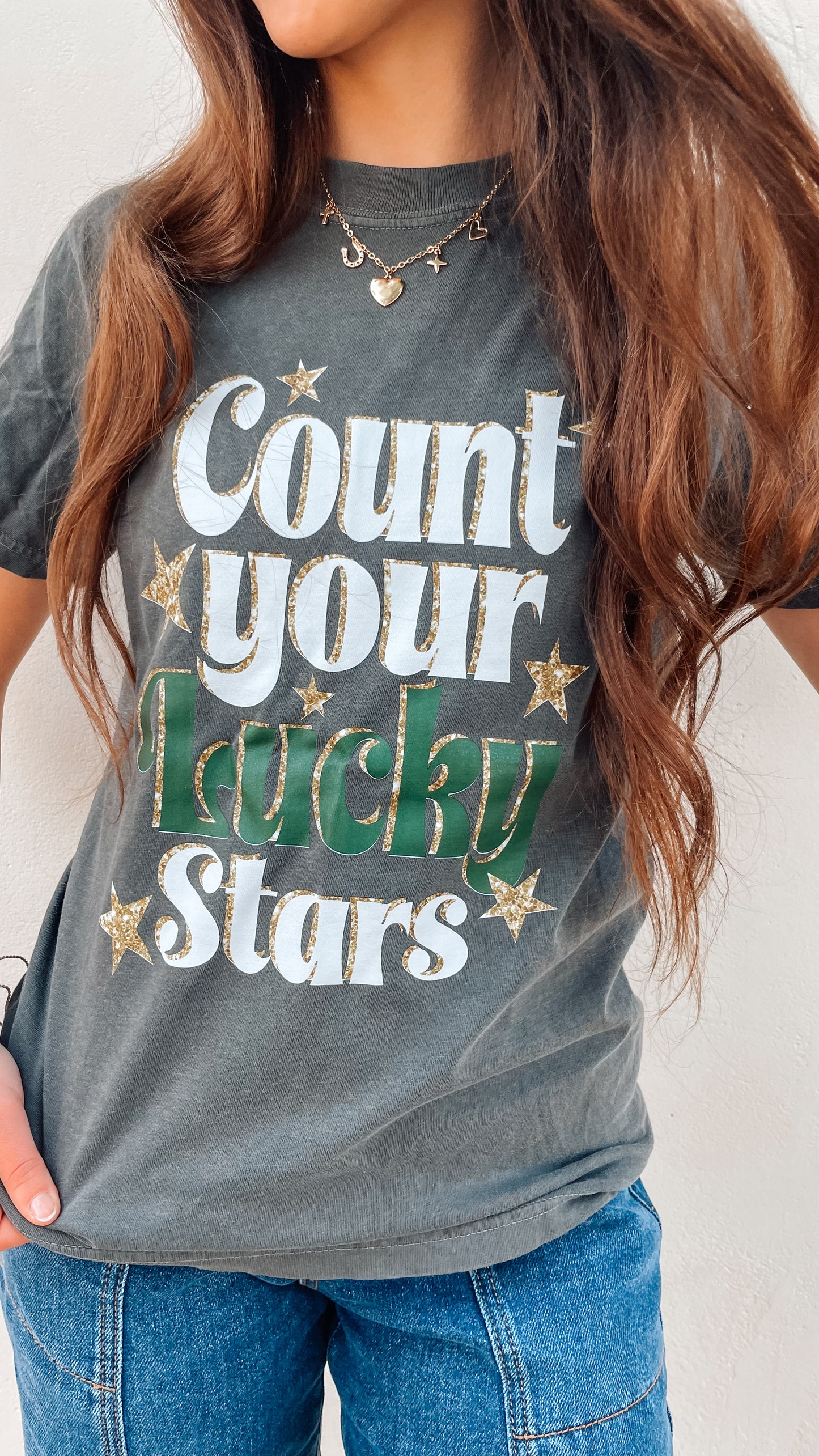 Count your Lucky Stars tee shirt
