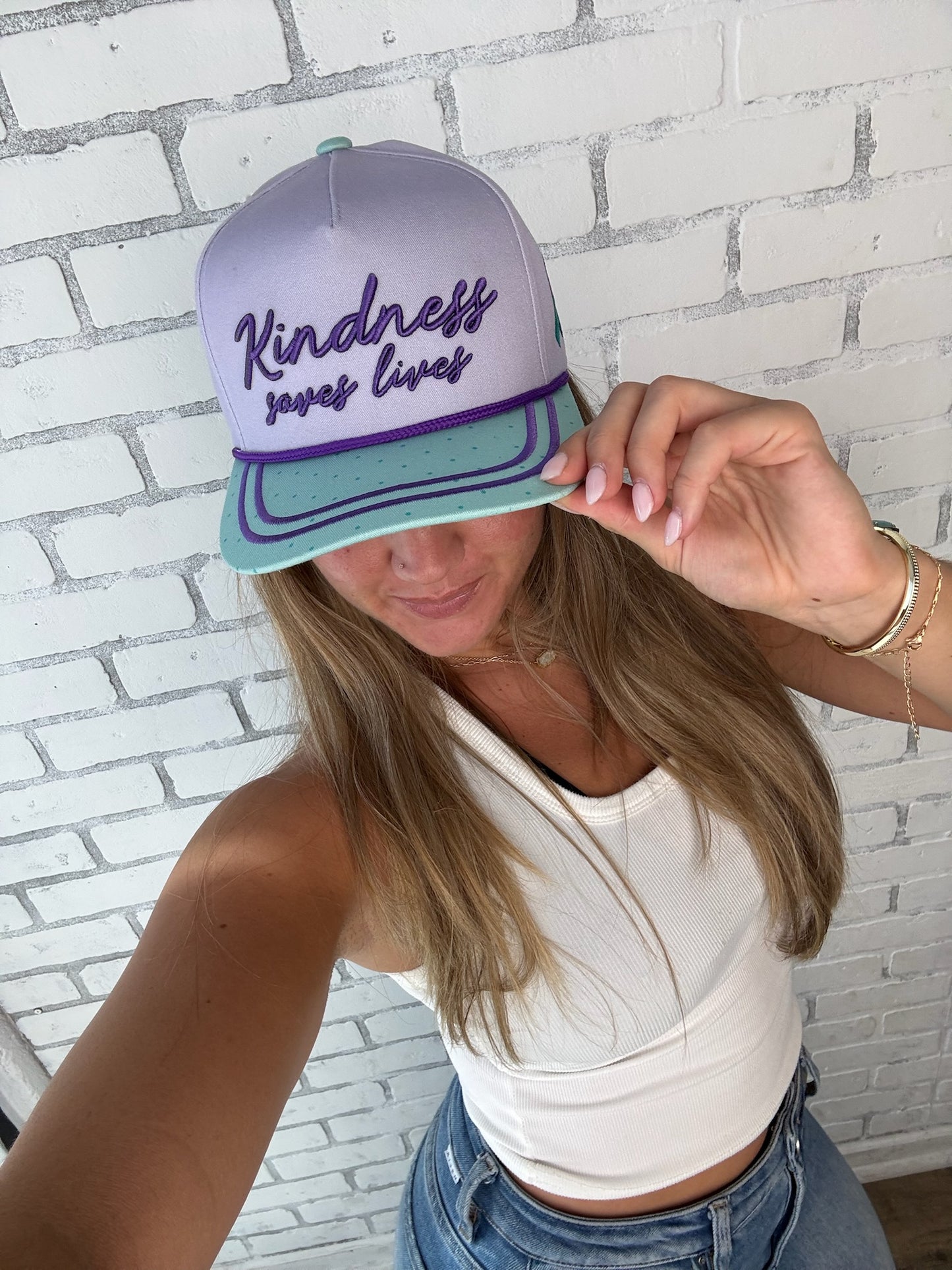 WHOLESALE Kindness Saves Lives Trucker hat