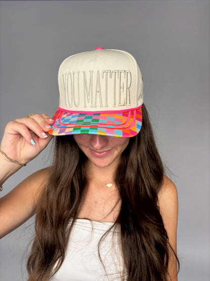 WHOLESALE You Matter Trucker hat