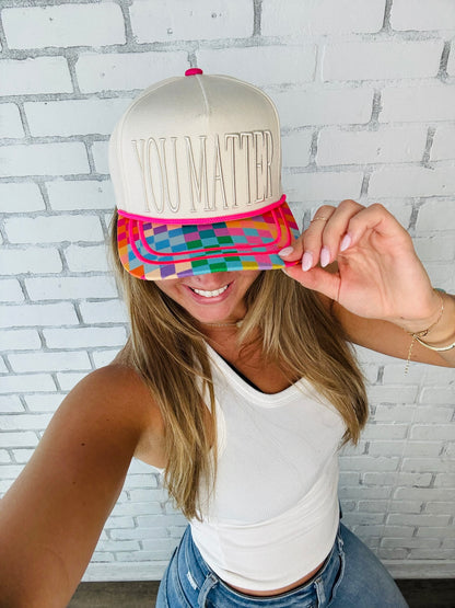 WHOLESALE You Matter Trucker hat