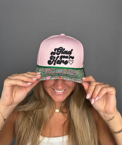 WHOLESALE So Glad you're Here Trucker hat