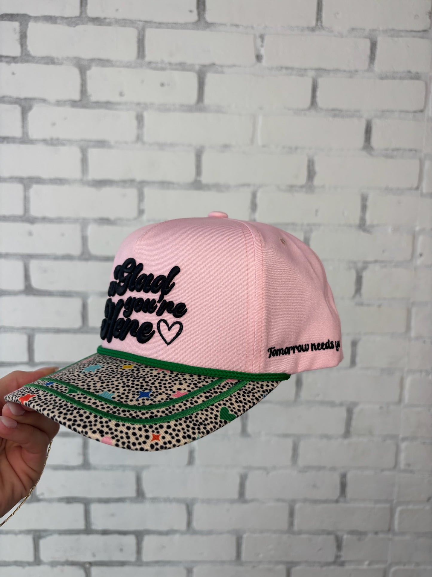 WHOLESALE So Glad you're Here Trucker hat