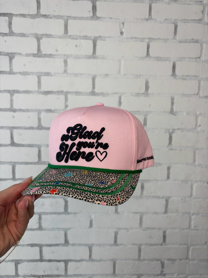 WHOLESALE So Glad you're Here Trucker hat
