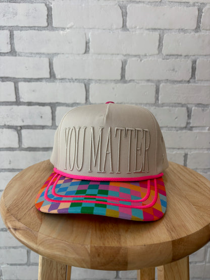 WHOLESALE You Matter Trucker hat