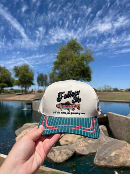 WHOLESALE follow me and i will make you fishers hat (SHIPS 7/11)